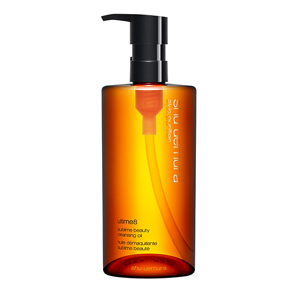 shu umera ultime8 sublime beauty cleansing oil $160/450ml