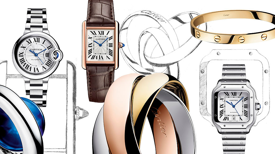 卡地亚经典珠宝腕表系列 Cartier iconic watches and jewelleries