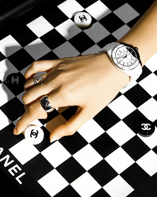 Chanel J12 Checkers Fashion Watches 香奈儿 时尚 腕表 珠宝 西洋跳棋 视频 